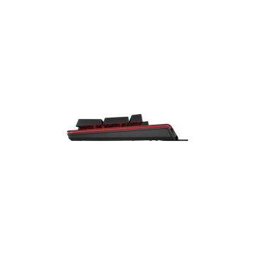 Clavier OMEN HP 1100 Noir voyant rouge, commutateurs bleus ultra reactifs, pieds à 2 positions de réglage, câble à protection nattée