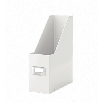 LEITZ Porte-revues Click & Store, A4, carton, blanc