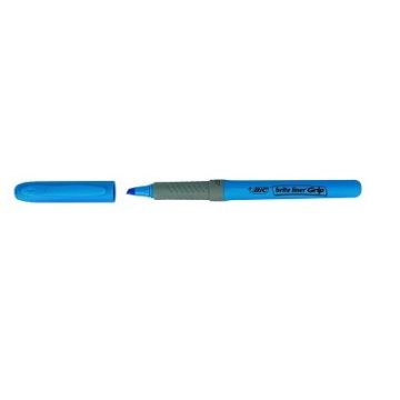 Bic Surligneur Highlighter Grip bleu
