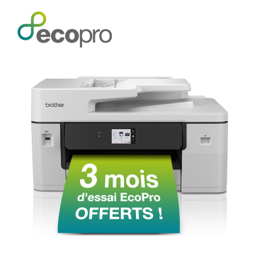 BROTHER MFCJ6760DW MFP 4en1 jet d'encre couleur A3 Business Smart, 31ppm, Ethernet, WiFi, bac 250 f, chargeur ADF 50 f.