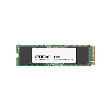 SSD Crucial interne 1To E100  - M.2 2280-PCIe 4.0 x4 (NVMe) Jusqu'à 5000 Mo/s CT1000E100SSD8