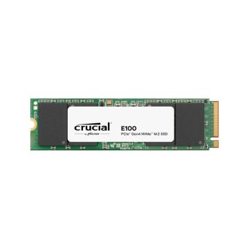SSD Crucial interne 2To E100  - M.2 2280-PCIe 4.0 x4 (NVMe) Jusqu'à 5000 Mo/s CT2000E100SSD8