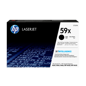 HP Cartouche Toner 59X Haute Capacité Noir 10 000 pages