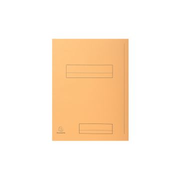 EXACOMPTA Paquet de 50 chemises imprimées 2 rabats SUPER 210 - 24x32cm - Bulle