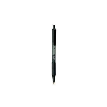 BIC Stylo bille rétractable SoftFeel noir