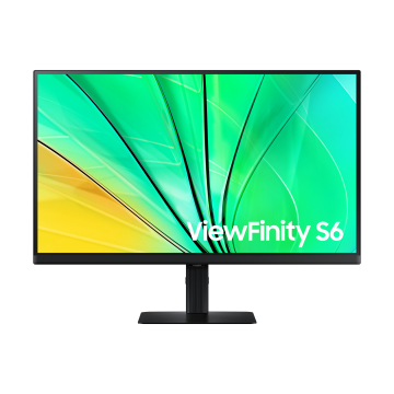 ECRAN 27 SAMSUNG ViewFinity S60D Noir 2560x1440 IPS Bords ultra-fins 5ms 100hz 350cd/m2 3xUSB HDMI DisplayPort VESA Pied modulable haut inclinab orient pivot 
