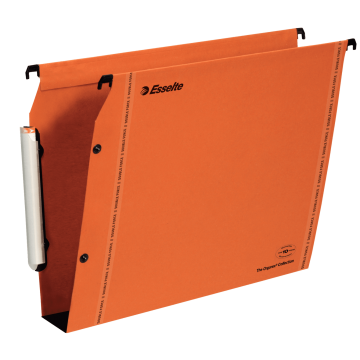 Lot de 25 dossiers suspendus armoire fond 50mm orange