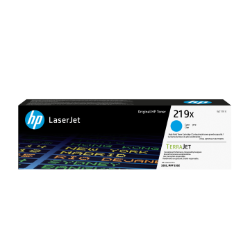 HP Cartouche Toner 219X Cyan 2 500 Pages
