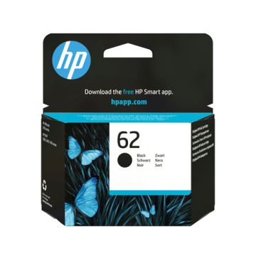 HP Cartouche encre 62 Noir 200 pages