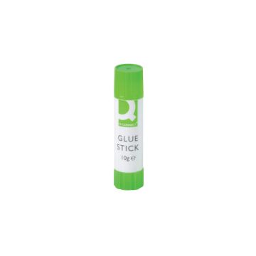 QCONNECT Bâton de colle blanche 10g