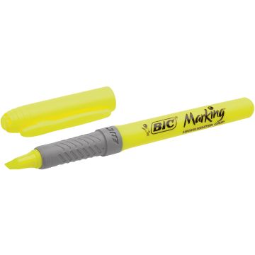 Bic Surligneur Highlighter Grip jaune