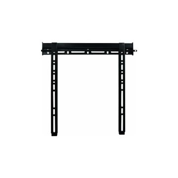 Support mural fixe B-TECH Noir pour moniteur capacité 50 kg VESA 400x400mm / BTV510/B