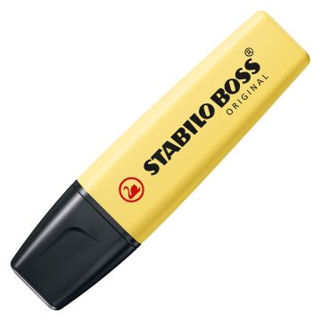STABILO BOSS Surligneur pastel crème de jaune