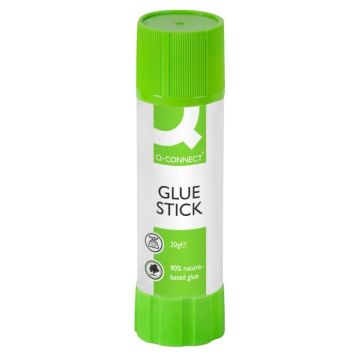QCONNECT Bâton de colle blanche 20g